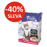 Plaisir Chef TETRAPACK pro dospělé kočky Losos se špenátem a smetanou PATÉ 190g