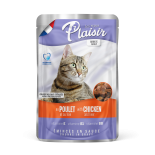 Plaisir cat KAPSA pro dospělé i sterilizované kočky kuřecí + játra v omáčce 100g