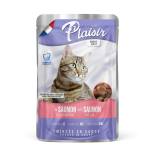 Plaisir cat KAPSA pro dospělé i sterilizované kočky losos + treska v omáčce 100g