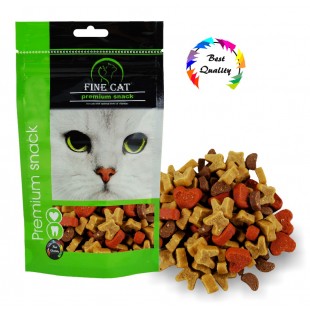 FINE CAT Snacks Dental Mix 80g - DOYPACK