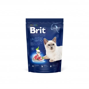 Brit Premium by Nature Cat Sterilized Lamb 800g - NEW