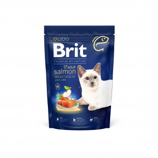 Brit Premium by Nature Cat Adult Salmon 1,5kg - NEW