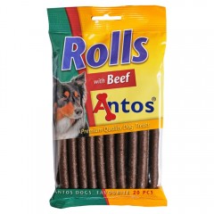ANTOS Dog Rolls tyčky HOVĚZÍ 20ks / 200g "BEEF"