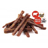 FINE DOG FoN Meat snack - Stripe SOFT HOVĚZÍ pásek 1kg "BEEF SOFT STRIPS" - NEW
