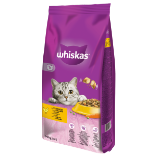 Whiskas GRANULE pro kočky s kuřecím masem 14kg