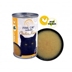 FINE CAT Exclusive Polévka pro kočky KUŘECÍ 158g