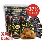 FINE DOG MINI Exclusive Soft Roll svačinka pro psy KUŘECÍ s JÁTRY 25x10g - DÓZA