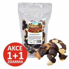 Masov&eacute; pamlsky pro psy - MIX č.1 400g 1+1 ZDARMA