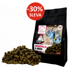 FINE PET Premium Činčila & Osm&aacute;k Degu 600g