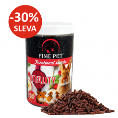 FINE PET Functional snacks VITALITY pro hlodavce 280g - D&oacute;za