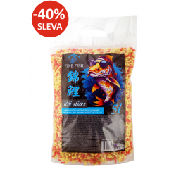FINE FISH Koi Sticks DUO MIX 5 litrů / 600g - TA&Scaron;KA