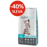 Nutrilove dry food for cats KITTEN with fresh chicken 8kg
