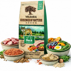 Velxara Essence of Nature GF dog senior duck 750 g