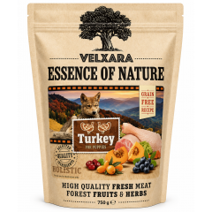 Velxara Essence of Nature GF dog puppy turkey 750 g