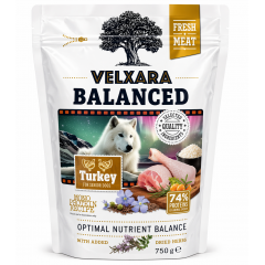 Velxara Balanced Dry FM Dog Senior Monoprotein Turkey & Rice 750 g