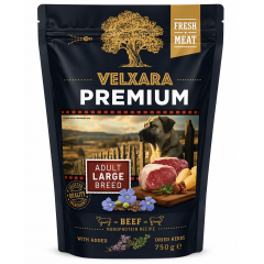 Velxara PREMIUM Dry Dog Adult Large Monoprotein Beef Meat 750 g