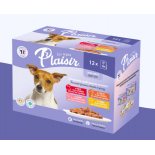Plaisir dog KAPSA MULTIPACK pro dospělé psy 12 x 100g