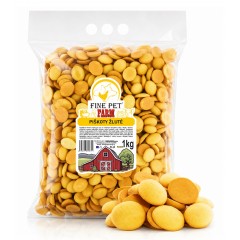 FINE PET FARM pi&scaron;koty ŽLUT&Eacute; 1kg