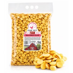 FINE PET FARM MINI pi&scaron;koty ŽLUT&Eacute; 1kg